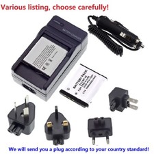 Battery NP-50 or Charger For Fujifilm FinePix F50FD F60FD F70EXR F75EXR F80EXR