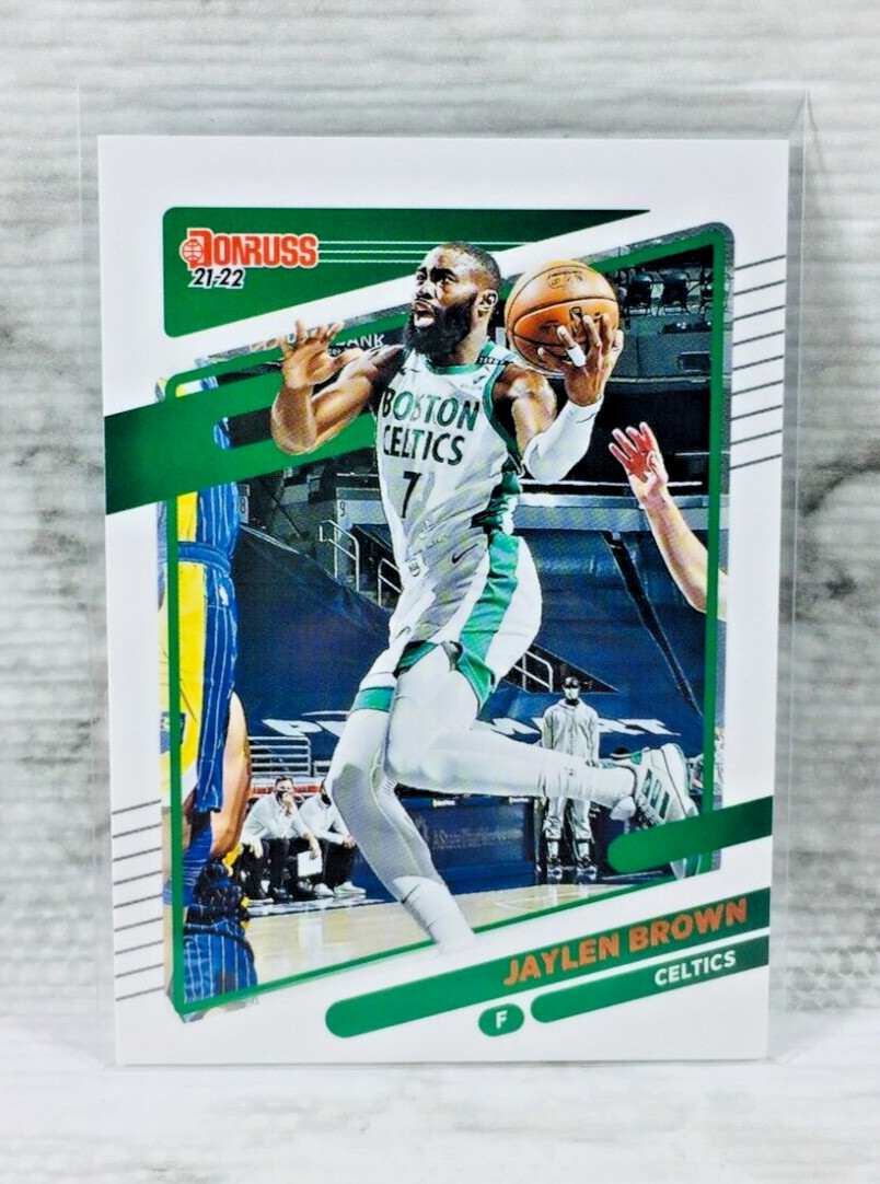 2021-22 PANINI DONRUSS BASKETBALL #164 JAYLEN BROWN (BASE SET CARD) CELTICS!!