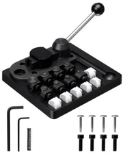 Ring Bender Ring Bending Tool for Spoon Ring Making with Nylon Dies for Met