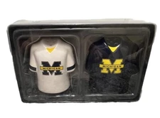 Michigan Wolverines NEW Gameday Ceramic Salt & Pepper Shakers The Memory Company