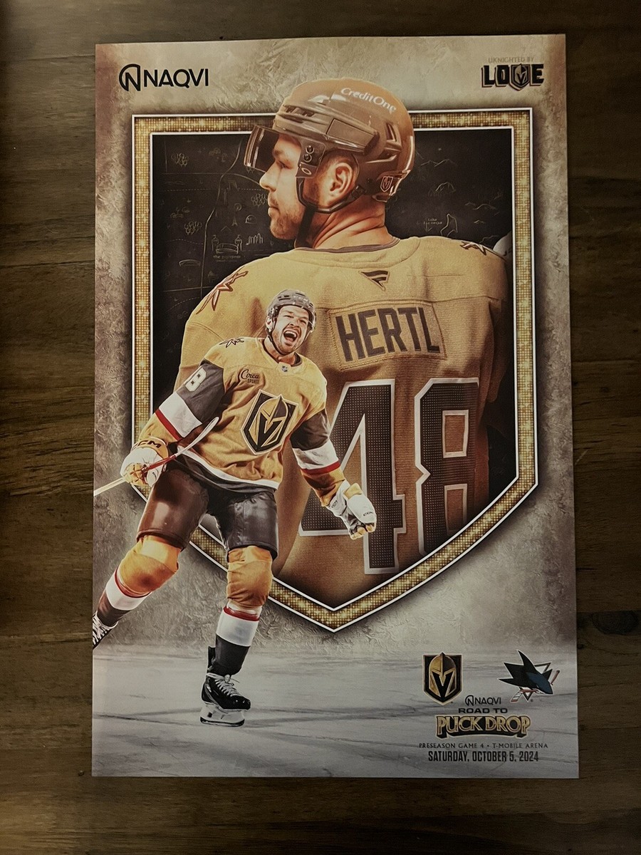 Tomas Hertl Vegas Golden Knights Away Jersey Golden Knights Home
