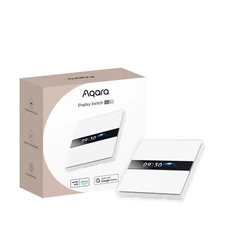 Aqara Display Switch V1 - Smart Wall Switch With LCD Screen and 4 Button Control