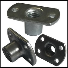M4 M5 M6 M8 M10 Carbon Steel Tee Spot Slab Based T Shape Weld Nuts Flat Holes