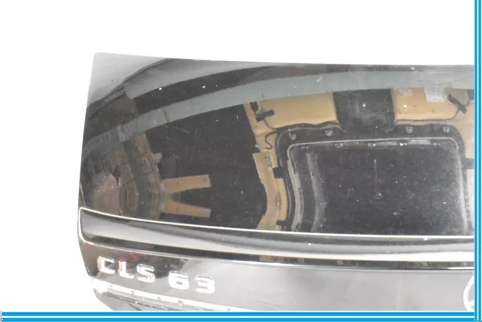 Panel de tapa de maletero negro OEM 12-18 MERCEDES W218 CLS63 AMG CLS550 Foto 4 de 4