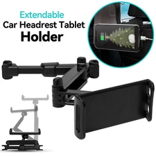 Car Back Seat Headrest Mount Tablet Holder Universal for iPad iPhone Phones GPS