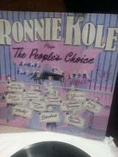 RARE MMI Records. 33RPM LP Ronnie Kole Plays The People's Choice. Autograph