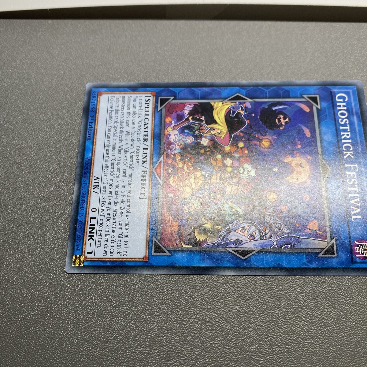 Ghostrick Festival – BACH-EN047 Common 1st Edition Yugioh Card From Battle Of Chaos Set - View #4