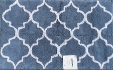 Sonoma Lattice 100 Cotton Extra Large Bath Rug 20" x 32" Skip Resistant