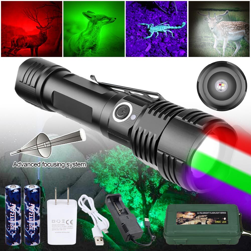 Rechargeable Blood Tracking Light Deer Elk Coyote Predator Hunting