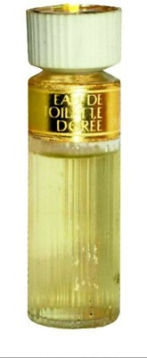 Vintage Perfume FRASCO DE COLONIA - EAU DE TOILETTE DOREE DE PUIG