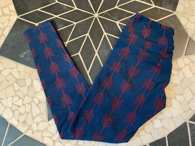 LuLaRoe OS Leggings UNICORN Navy Burgundy Pink Arrows One
