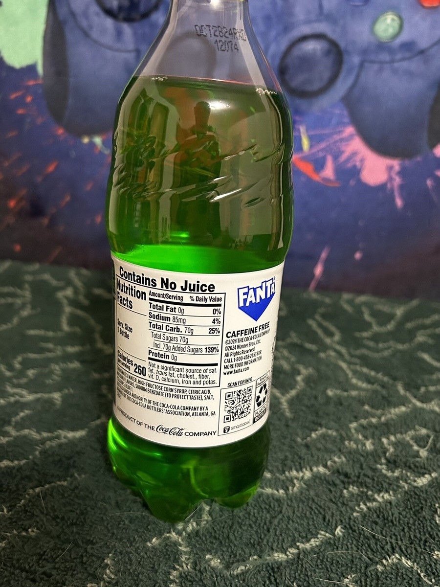Brand New Beetlejuice Fanta Haunted Spiced Apple Soda / Pop