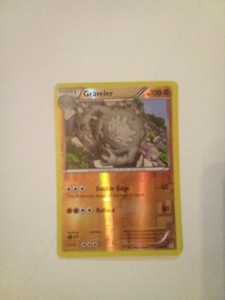 GRAVELER - 44/83 - XY GENERATIONS - Uncommon - Pokemon TCG reverse holo
