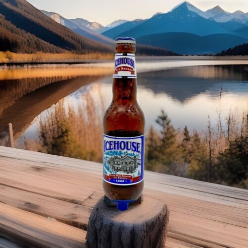 Icehouse Beer 10" Beer Bottle Tap Handle Man Cave Pub Bar Game Room