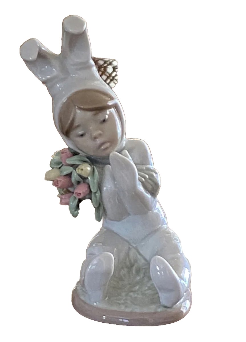 LLADRO人形 Lladro 1509 Spring Flowers Porcelain Figurine USED | eBay