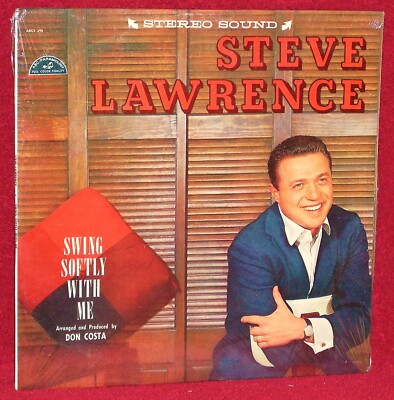 LP STEVE LAWRENCE SWING SOFTLY WITH ME 1959 ABC-PARAMOUNT STEREO SEALED