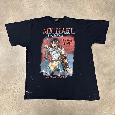 Vintage Michael Jackson Memorial Shirt | eBay
