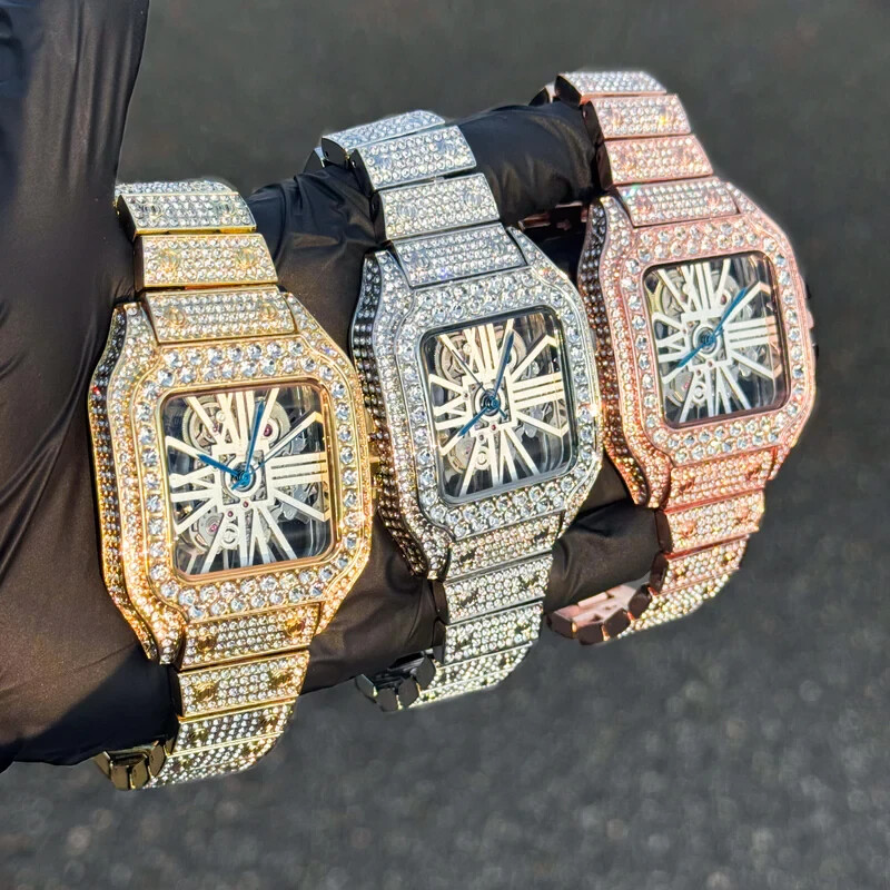 Наручные часы MEN'S FULLY ICED BAND