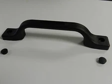 (1) Black Plastic Grab / assist Handle Bar RV Motorhome Camper Trailer 9.25" lg