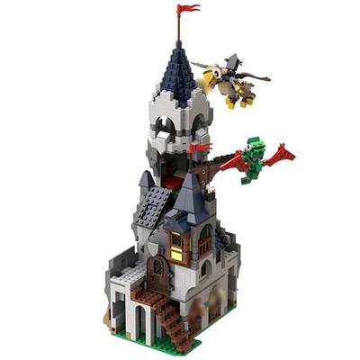 Medieval Castle Menagerie Zoo Architecture Model 996PCS Building Set
