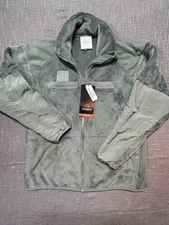 POLARTEC GEN III Grey Cold Weather Military Fleece Jacket MD NWT