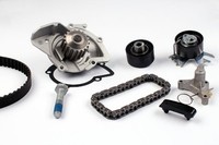 Hepu Wasserpumpe + Zahnriemensatz FüR Ford Kuga I S-Max WA6 2.0 Tdci Peugeot