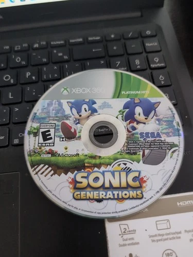 Sonic Generations Xbox 360 ( Just Disk)