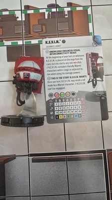 HEROCLIX K.E.V.I.N. 068 Ultra Chase With Card Marvel Studios Next Phase Set