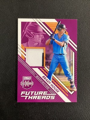 2021 Panini Elite Extra Edition #FT-BH Brady House Future Threads Purple /7