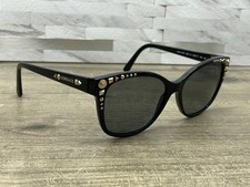 Versace MOD 4270 GB1/T5 Cat Eye Black Brown Studs Sunglasses 56-17-140 FRAMES 
