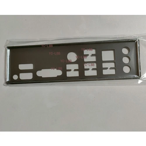 FOR MSI PRO B650M-P DDR5 Motherboard Backplane I/O Shield Backplate