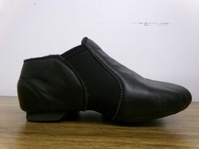 Dance Jazz Shoes Revolution Big Kid 1M Slip on Leather spilt sole