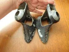 1935 Dodge Headlight Brackets Headlamp Arms Supports Pair DPCD