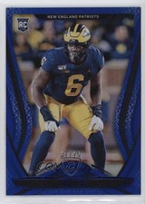 2020 Certified Rookies Mirror Blue 31/75 Josh Uche #169 n0c