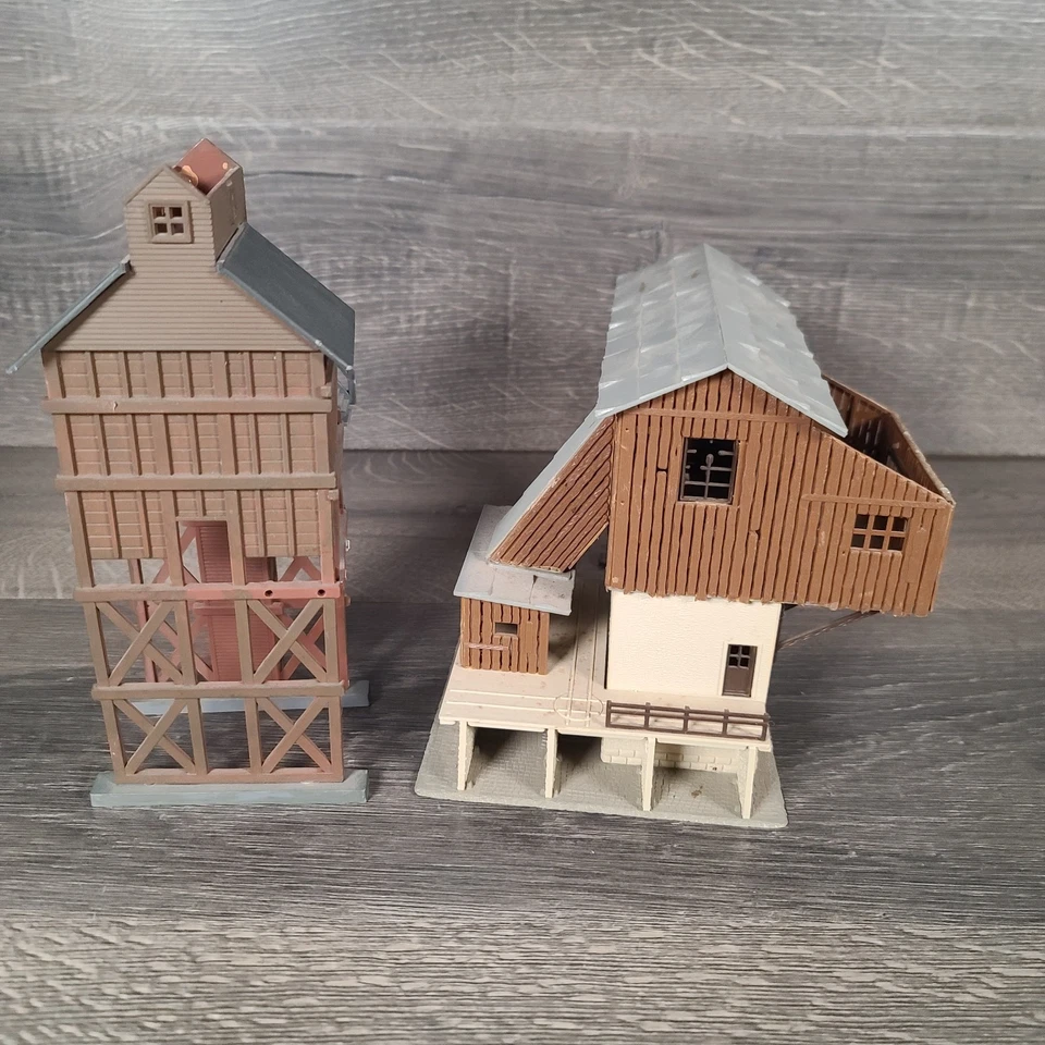 Modelo Power DEPÓSITO DE CARBÓN AZUL Escala Ho Completamente Montado Schlitz Fábrica Foto 4 de 4