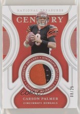 2021 National Treasures Century Materials Holo Silver 8/25 Carson Palmer s3g