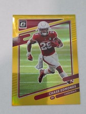 2021 DONRUSS OPTIC CHASE EDMONDS GOLD PRIZM ARIZONA CARDINALS 10/10