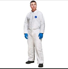 Tyvek 400,Dupont 25-pk TY120SWH2X002500 Collared Disposable Coverall, Size 3XL