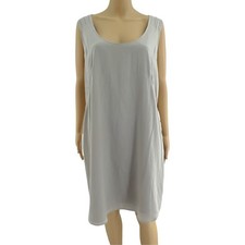 Mossimo XXL Cream Sleeveless Cross Back Mini Tent Shift Dress