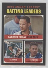 2020 Heritage Minor League Edition 2019 Leaders Ildemaro Vargas Yoandy Rea 0m4x