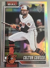 2026 Topps Series 1 Rainbow Foil Parallel Colton Cowser Baltimore Orioles