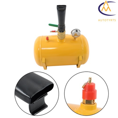 #ad #ad 5 Gallon Heavy Duty Air Tire Bead Seater Blaster Seating Tool 145 psi Yellow $46.57