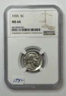 1935 5c Buffalo Nickel NGC MS66 ** BBH9001