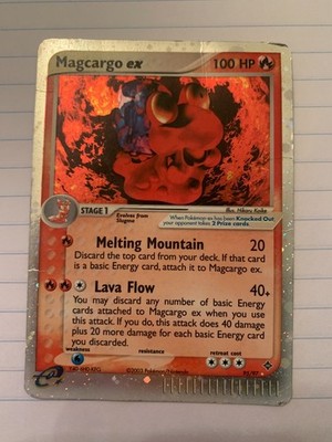 Magcargo ex 95/97 Dragon Holo (MP-HP)