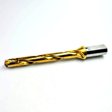 Ingersoll TD1900152C8R01 19mm Indexable Drill Gold Twist 8xD Replaceable Tip