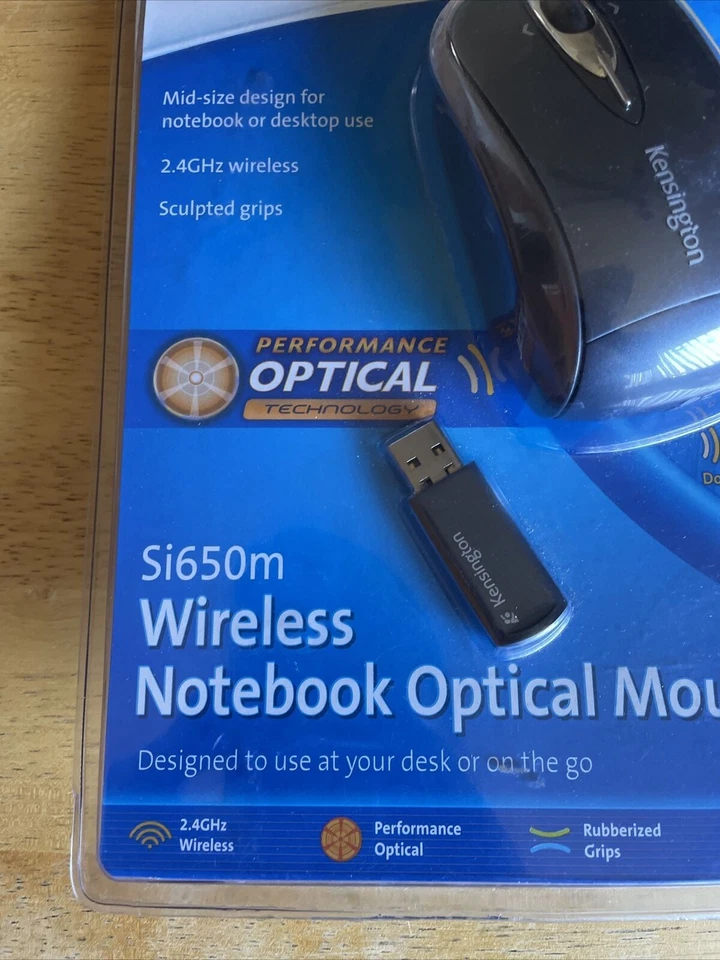 Kensington Si650m  Wireless Notebook Optical Mouse NOS - Image 2 of 4