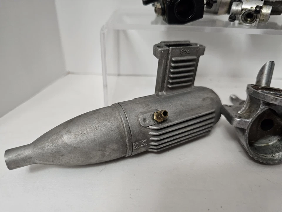 RC / CL Engines / Parts lot Ohlsson & Rice, Bullet Motor, Perry, OS, Flash ++ - Image 3 of 4