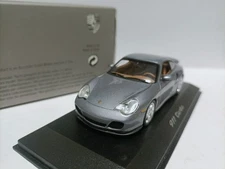 Minichamps 1:43 Porsche 911 996 Turbo 1999 metallic grey sports car model