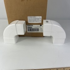 Genova RW209 White 90 Downspout Elbow 2 Piece...