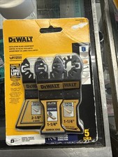 DeWALT DWA425RSET Varity Pack Oscillating Blades 5 Blades On Each Pack